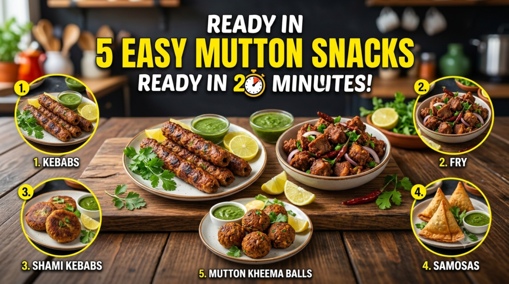 Easy Mutton Snacks