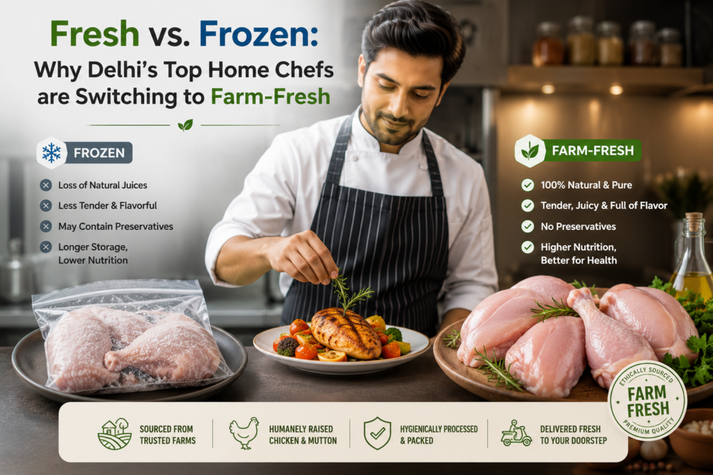 Fresh vs Frozen Chicken