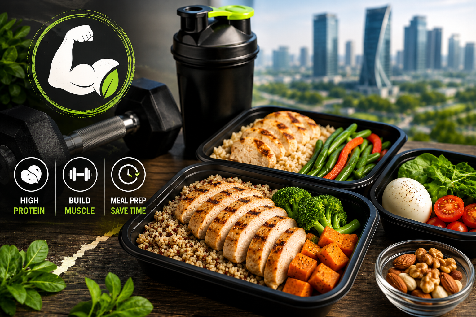 Muscle-Building Meal Prep Gurugram