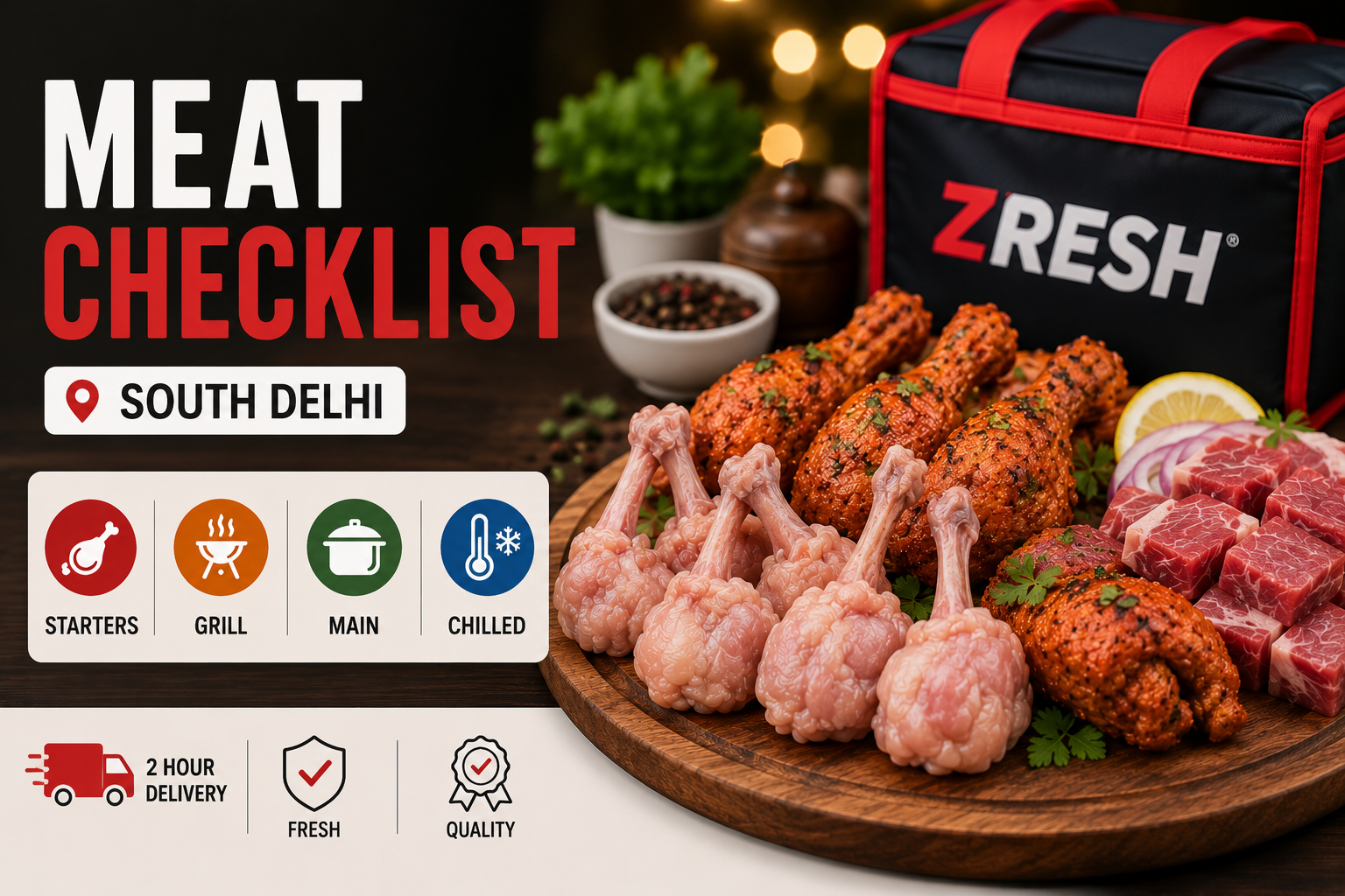 Meat Purchasing Checklist South Delhi