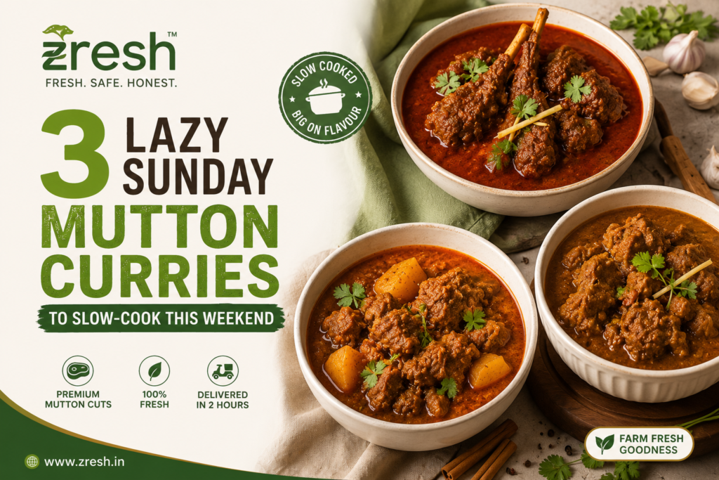 Lazy Sunday Mutton Curries